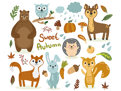 Autumn Animals