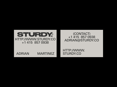 Sturdy - Cards