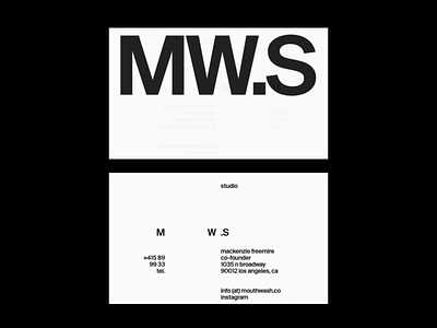 MW.S CARDS