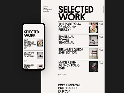 Ari — SELECTED WORK