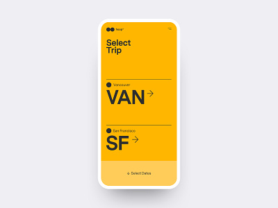 hyperloop re:think boardingpass hyperloop mobile select trip ticket trip typography ui ux