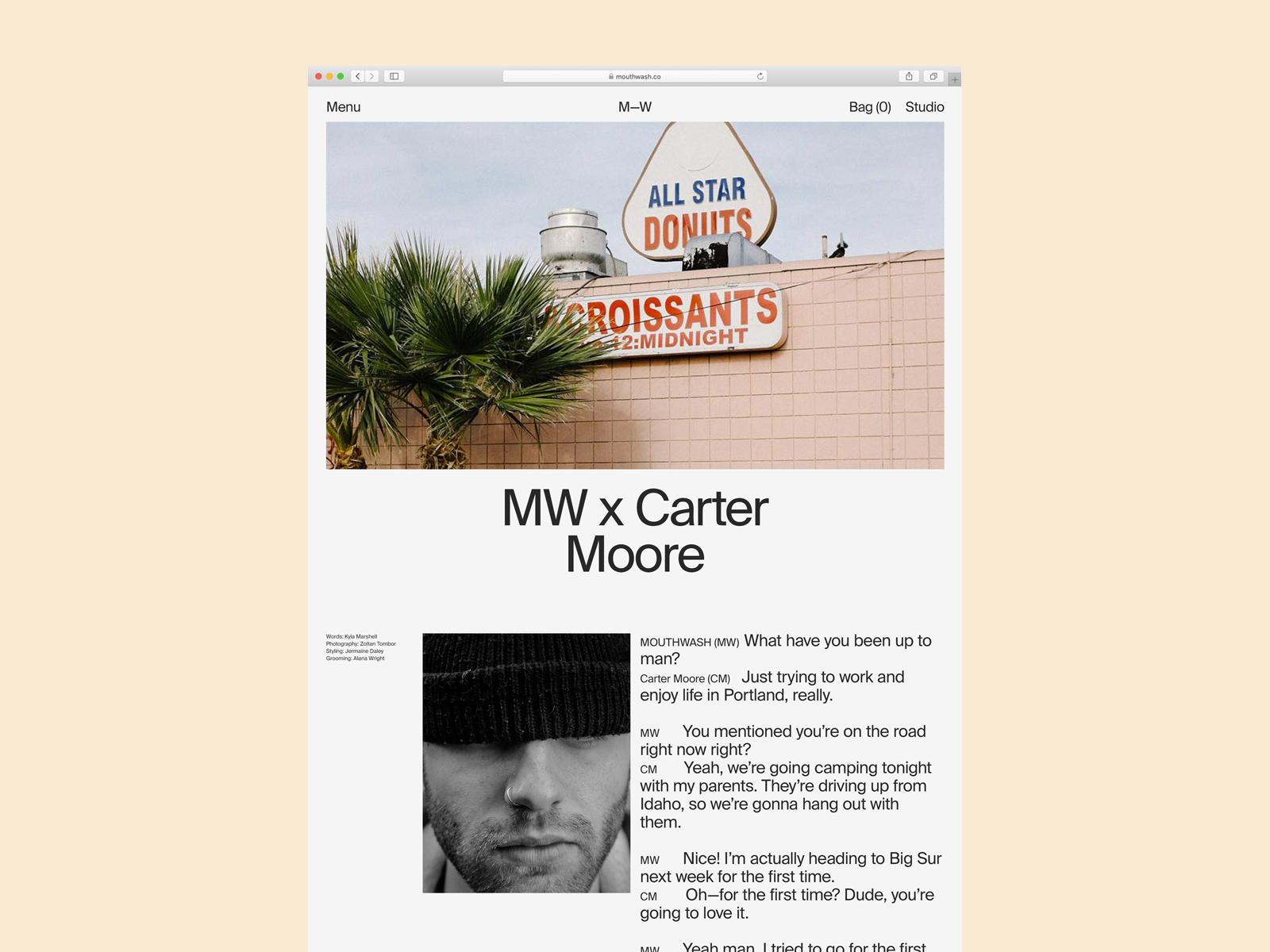 Mouthwash, Journal by Ben Mingo on Dribbble