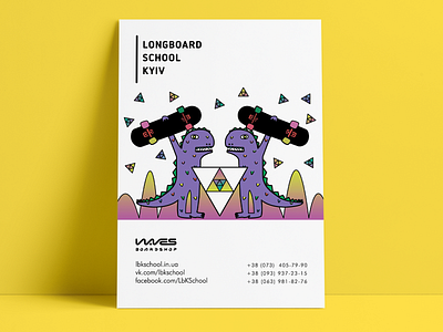 Print for Longboarding school