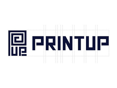 Printup Logo Design branding branding and identity design logo logo 2d vector