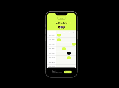 Tennis | Mobile App Design userexperiencedesign