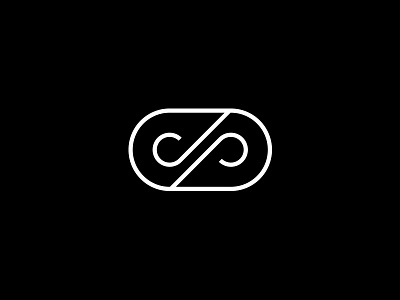 D+P+infinity monogram. art brand brandidentity graphic design illustration logo logo design logomark minimaldesign simple