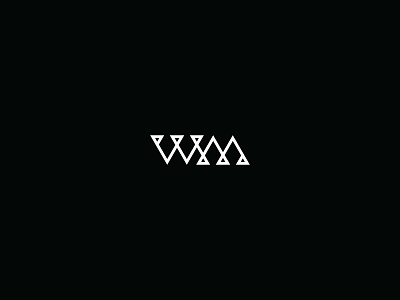 WM Ambigram ambigram art brand brand identity branding creative design graphic design illustration logo logo design minimal simple typography vector