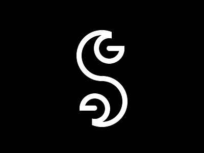 SG Ambigram ambigram art brand branding creative design freestyle graphic design illustration lettering lettermark logo logo design logomark minimal minimalist simple typography vector