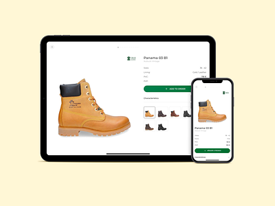 PANAMA JACK app b2b ecommerce ui ux web