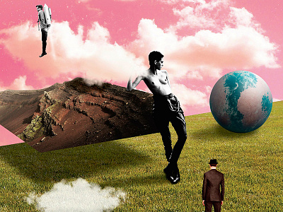 The 27th Planet collage future illustration photomontage surrealism vintage