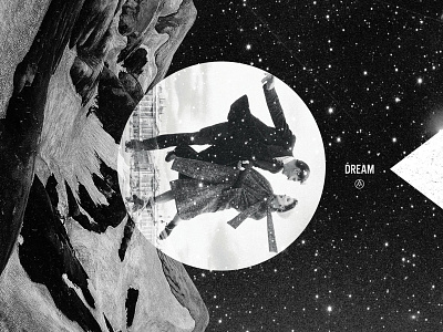 Dream collage future illustration photomontage surrealism vintage