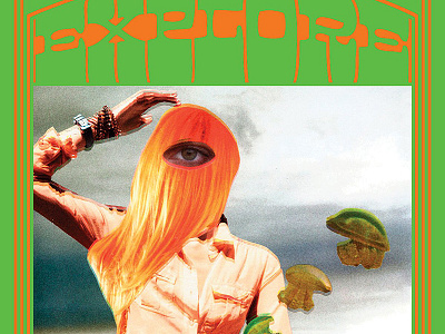Explore Pt. I collage cut future illustration paste photomontage psychedelia surrealism vibrating colors vintage