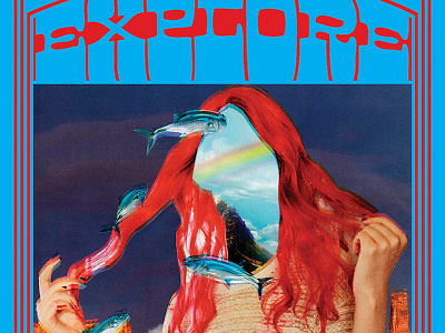 Explore Pt. II collage cut future illustration paste photomontage psychedelia surrealism vibrating colors vintage