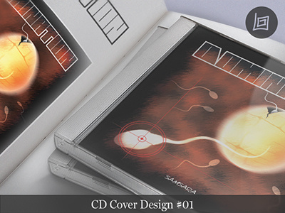 CD Cover Design 01 album cover art band cd custom drawing design domination band guitar heavy metal illustration metal rock music