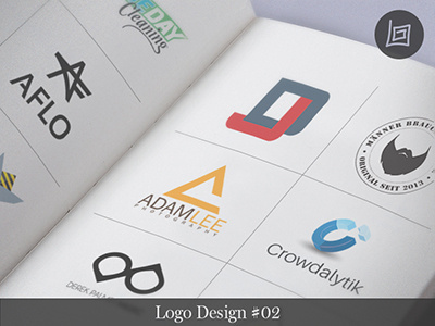 Logo Design 02 art branding cartoons comics graphic design humor illustration logo design minimalist portfolio presentation professional graphics