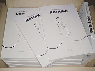 Nothing - A novel by Elvir Karabasic (Design by me) amazon author book ebook illustration kindle novel reading writing