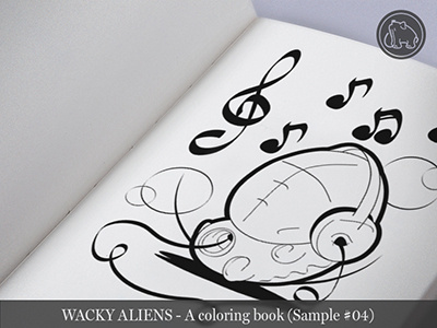 Wacky Aliens - A coloring book / Preview 04