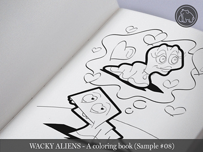 Wacky Aliens - A coloring book / Preview 08