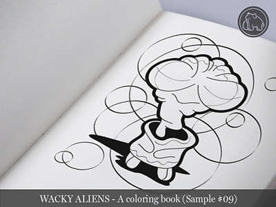 Wacky Aliens - A coloring book / Preview 09