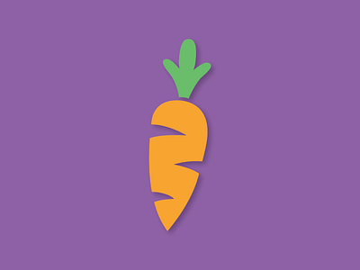 Carrot carrot flat icon spring