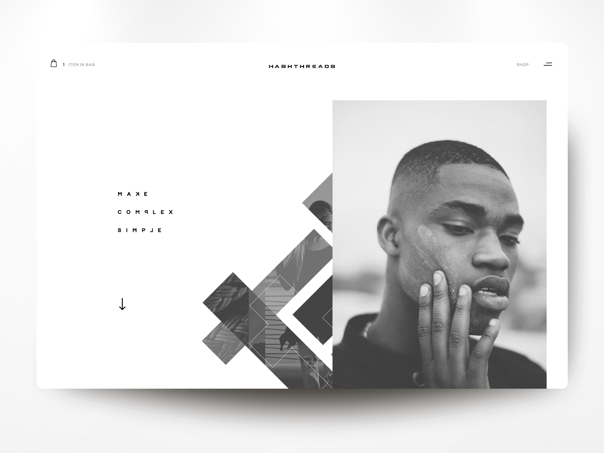 Hashthreads Website, Logo, Typeface by Solitude on Dribbble