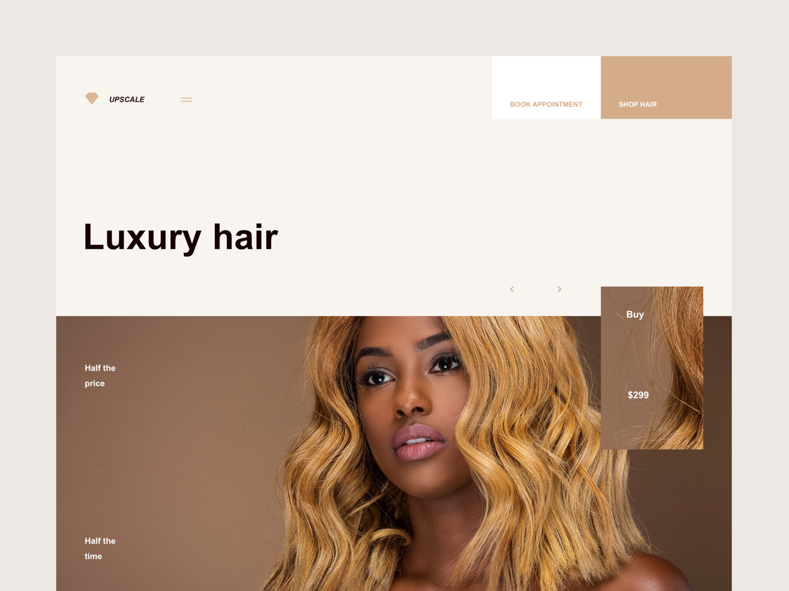 Future Luxe Hair Salon by Solitude on Dribbble