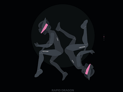 Rapid Dragon android design graphic design illustration