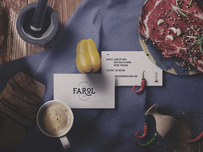 CAFÉ FAROL brand brand identity branding design logo logodesign strategy traditional