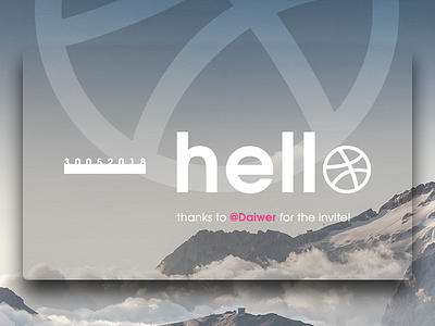 Hello dribbble o_O baturindesign debuts dribbble invite thanks