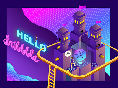 Hello dribbble