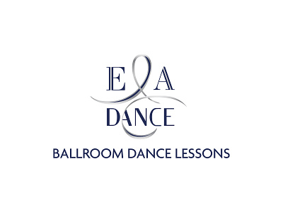 Logo Design for E&A Dance ballroom ballroom dancing graphic design logo logo design logomark logotype