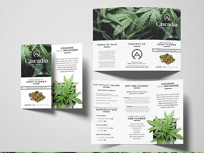 Tri-Fold for Hemp Oil