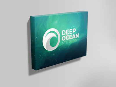 Deep Ocean Studios Branding adobe brand branding design flat icon illustration illustrator logo minimal ui vector