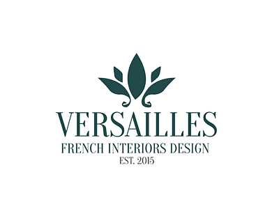 French Interior Design Brand french. sophisticated. logodesign brand logo