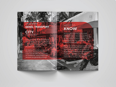 Text-Heavy Brochure Layout