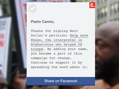 Letter facebook ios letter ui visual