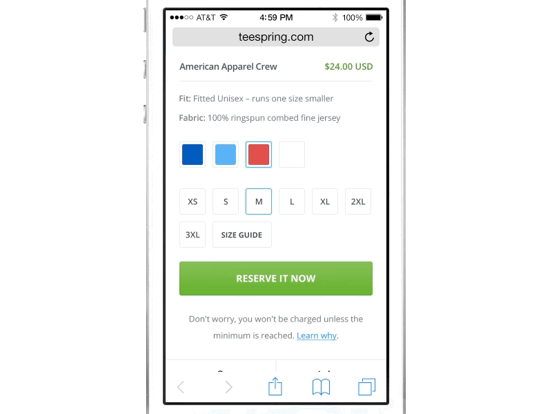 Upsells in Framer animated buy checkout framer framerjs gif hiring ios mobile motion prototype prototyping