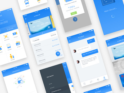 More Screens - Wallet App app bank card credit ios money pay payment transaction ui ux wallet