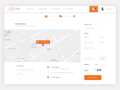 Food Delivery - Checkout