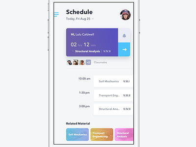 Schedule University App