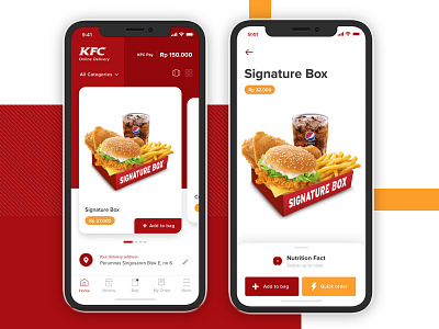 KFC Delivery App Exploration