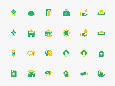 Ramadhan & Eid al-Fitr Theme Icons