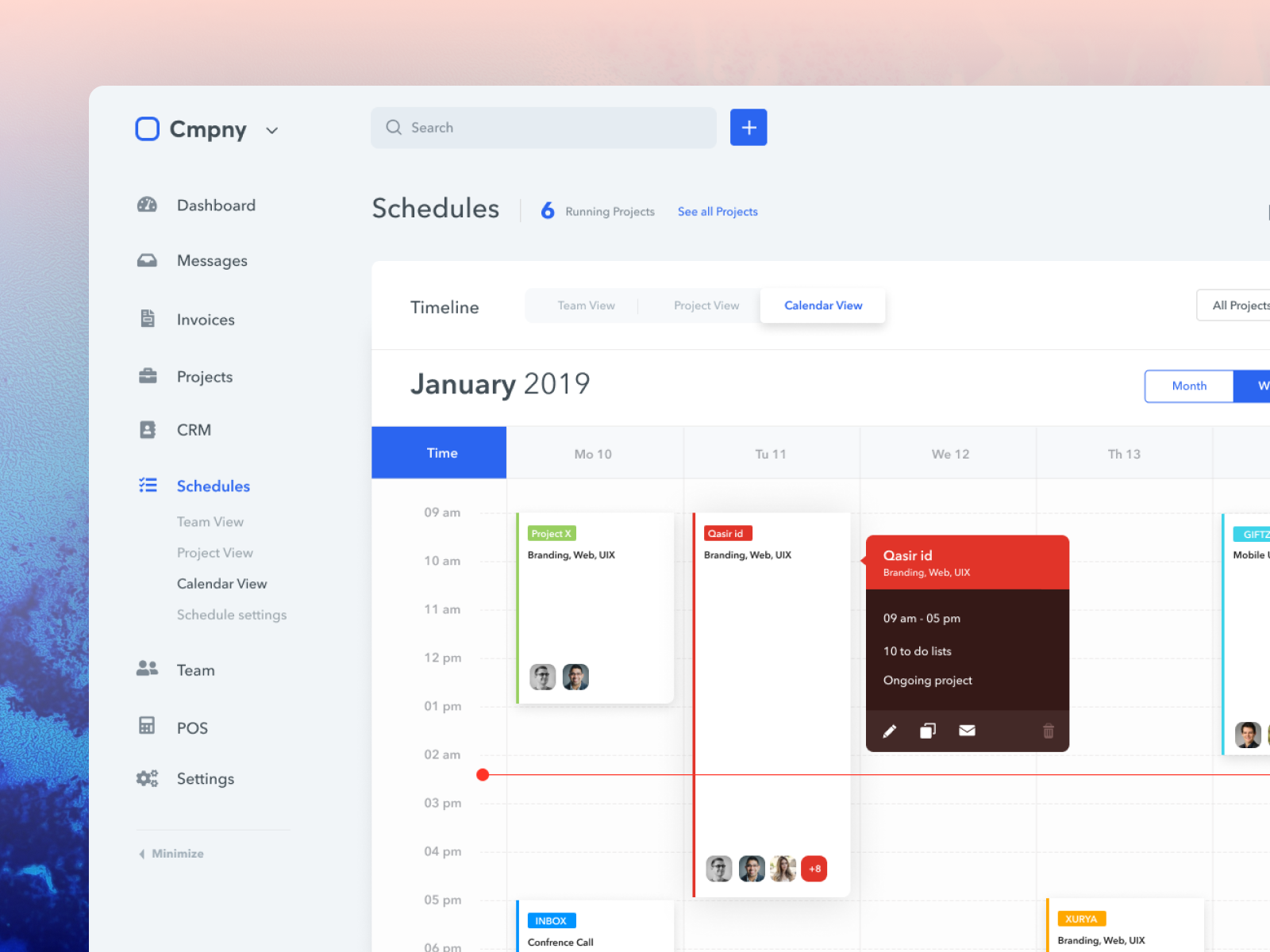 Calendar (Schedule management) System Ui Kit by Bagus Fikri for Fikri