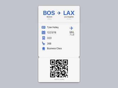 Boarding Pass