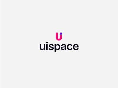 Logo- uispace brand branding icon logo logomark studio studiomaqs
