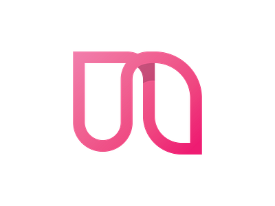 NM brand brand identity branding icon illustration logo logotype pink symbol typography vector visual identity