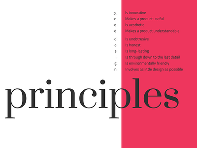 Design Principles 10 principles aesthetic clean design design design principles dieter rams good design innovative innovative design principles typography understandable