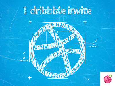 1 dribbble invite