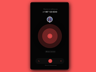 Call app app appdesign button design calling app dailui design gui incoming call interace interface design phone app ui uidesign ux design