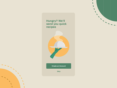 Are you hungry? app dailyui figma food illustraion interface design mobile ui uidesign